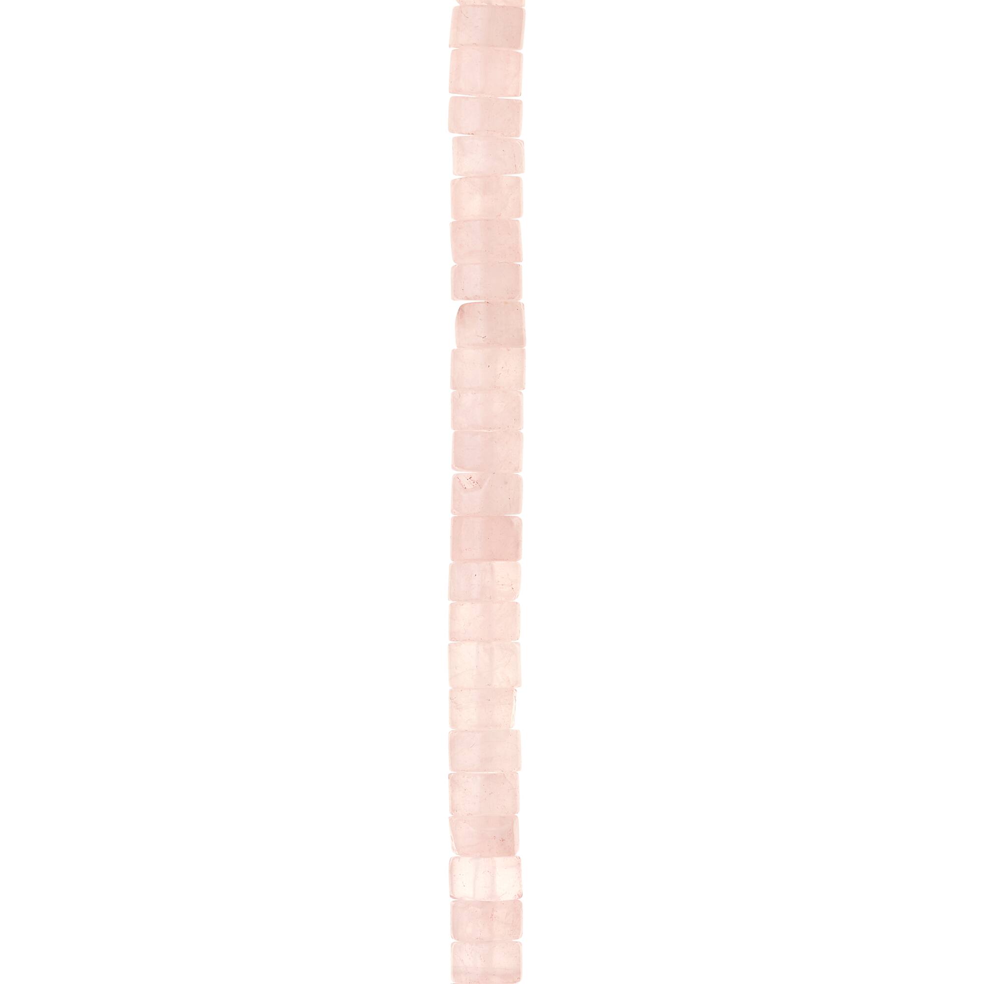 Pink Rose Quartz Heishi Beads, 6mm by Bead Landing™